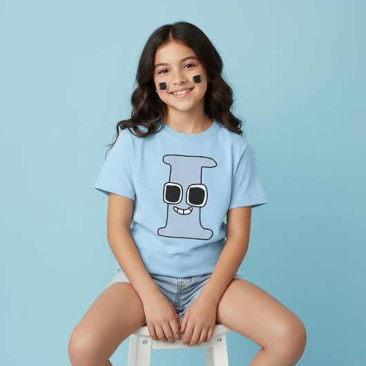 Alfabet T-shirt Letter I