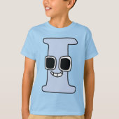 Alfabet T-shirt Letter I (Voorkant)