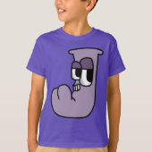 Alfabet T-shirt Letter J (Voorkant)