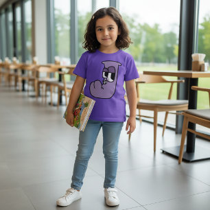 Alfabet T-shirt Letter J