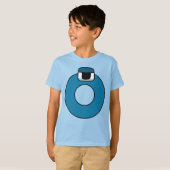 Alfabet T-shirt Letter O (Voorkant volledig)