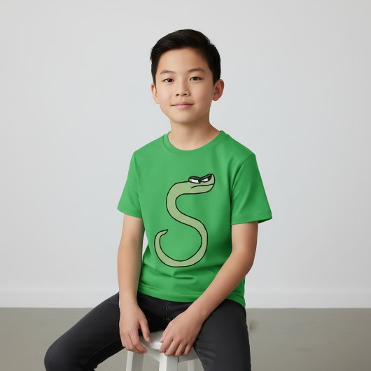 Alfabet T-shirt Letter S