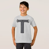 Alfabet T-shirt Letter T (Voorkant volledig)