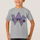 Alfabet T-shirt Letter W (Voorkant)