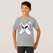 Alfabet T-shirt Letter X (Voorkant volledig)