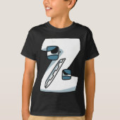 Alfabet T-shirt Letter Z (Voorkant)