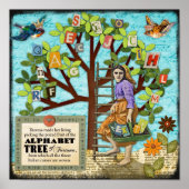 Alfabet Tree of Fortuna Poster (Voorkant)