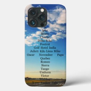 Alfabet-vliegtuig  Case-Mate iPhone case