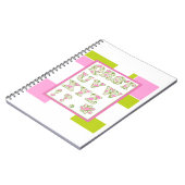 Alfabet voor kinderen, leer het alfabet, ABC Notitieboek (Linkerzijde)