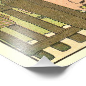 Alfabet voor landbouwhuisdieren foto afdruk (Hoek)