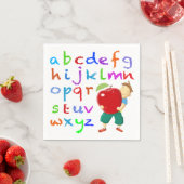 Alfabet voor leerkrachten servet (Insitu)