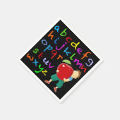 Alfabet voor leerkrachten servet (Hoek)