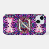 Alfabet Z iPhone 15 Case (Achterkant horizontaal)
