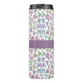 Alfabeteketters Thermosbeker (Achterkant)