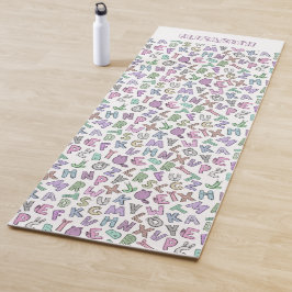 Alfabeteketters Yogamat