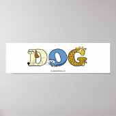 Alfabetimals Gepersonaliseerd Poster (Voorkant)