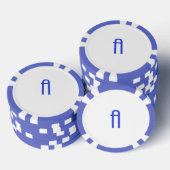 alfabetisch A Poker Chips (Opstapeling)