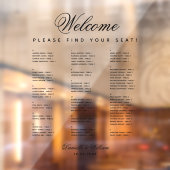 Alfabetisch Transparante Buurspreidingskaart Raamsticker (Vel 2)