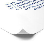 Alfabetische cabineschema met carrouseluistering poster (Hoek)