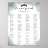 Alfabetische Poster van de Rustige bruiloft (Voorkant)