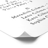 Alfabetische rotszeegrafiek poster (Hoek)