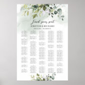 Alfabetische tekening van de bladbladgroenblaasjes poster (Voorkant)