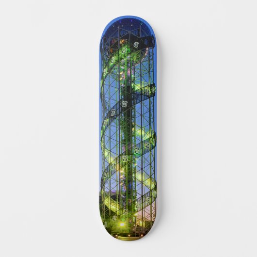 alfabetische toren persoonlijk skateboard (Voorkant)
