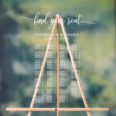 Alfabetische weddenschappen acryl bord (Neutraal)