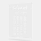 Alfabetische weddenschappen acryl bord (Hoek)