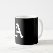 Alfabetletter A, Koffiemok (Voorkant rechts)