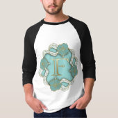 Alfabetletter Initiaal T-shirt (Voorkant)