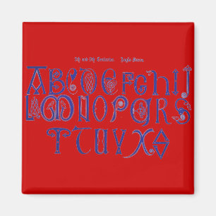 Alfabetmagneet Magneet