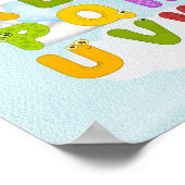 Alfabetposter Poster (Hoek)