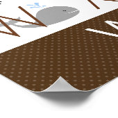 Alfabetposter voor kinderen poster (Hoek)