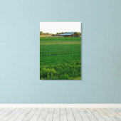 Alfalfa Field Canvas Afdruk (Insitu (Houten vloer))