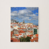 Alfama Lissabon-daken Legpuzzel (Verticaal)