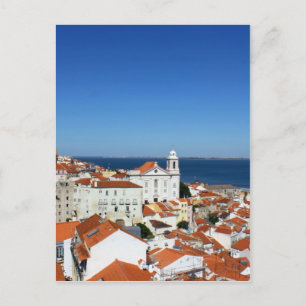 Alfama, Lissabon, Portugal Briefkaart