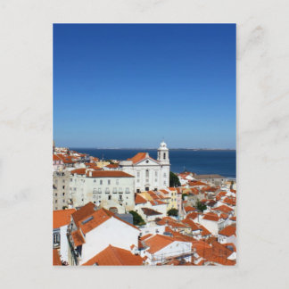 Alfama, Lissabon, Portugal Briefkaart
