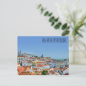 Alfama Portugal Briefkaart (Staand voorkant)