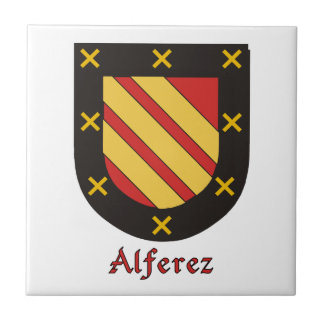 Alferez Family Shield Tegeltje