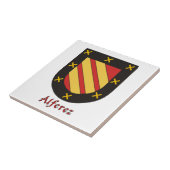 Alferez Family Shield Tegeltje (Zijkant)