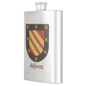 Alferez Heraldic Shield Flacon (Links)