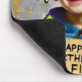 ALFIE ~ En zijn ROBOT ~ Mousepad Muismat (Hoek)