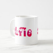 Alfie in harten koffiemok (Voorkant links)