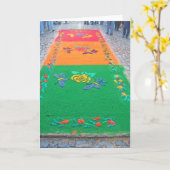 Alfombra 13 kaart (Gele Bloem)