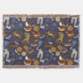 Alfombra de la colección Animals Outer Space Deken