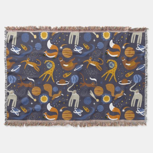 Alfombra de la colección Animals Outer Space Deken (Voorkant)