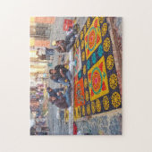 Alfombra Preparation for Semana Santa in Antigua Legpuzzel (Verticaal)