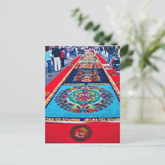 Alfombras de La Antigua 2 Briefkaart (Staand voorkant)