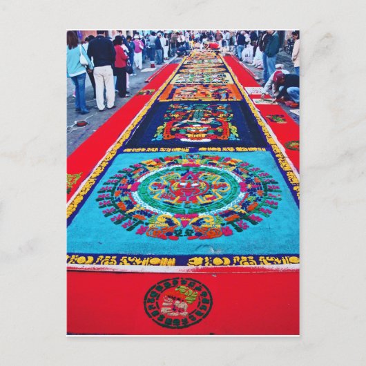 Alfombras de La Antigua 2 Briefkaart (Voorkant)